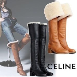 Authentic Brandnew Black Celine boots